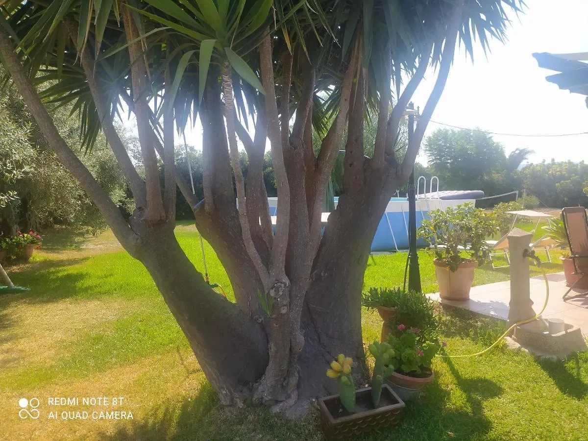 Privatunterkunft La Stanza Delle Muse In Villa Con Piscina Fontane Bianche